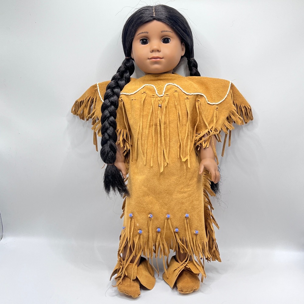 American Girl Kaya Doll 2008 (head 2002) Historical Collection Meet Outfit